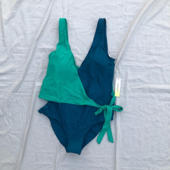 Summersalt The Perfect Wrap One Piece Swimsuit - Picture 1 of 3